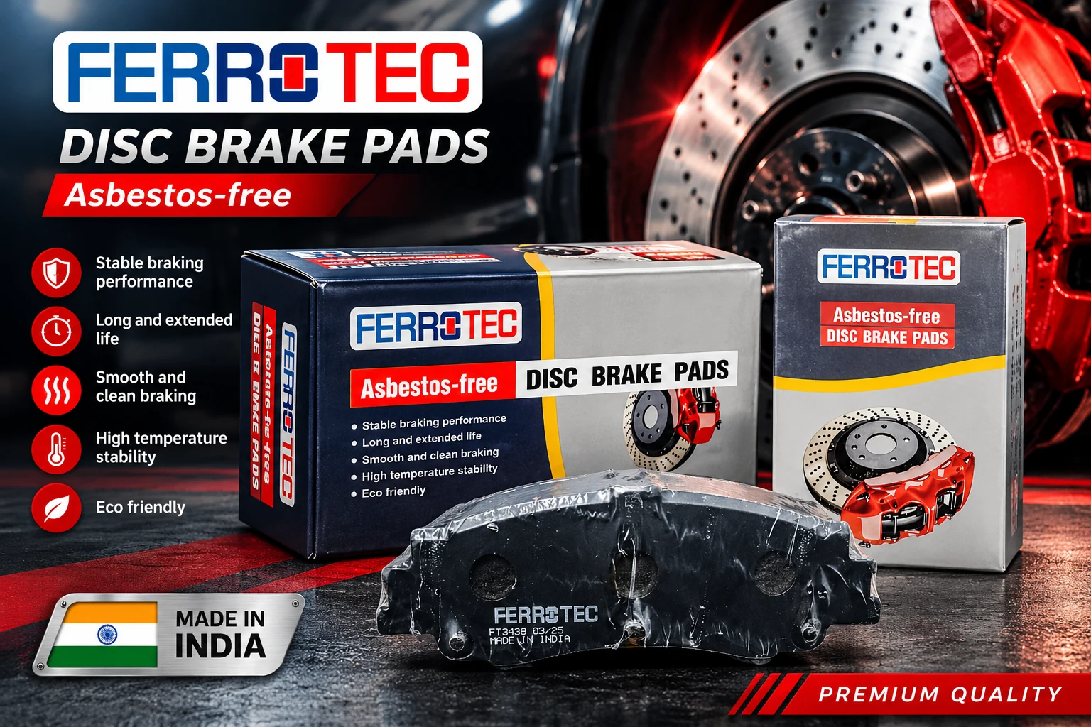 منتجات FERROTEC لفحمات سيارات الركاب